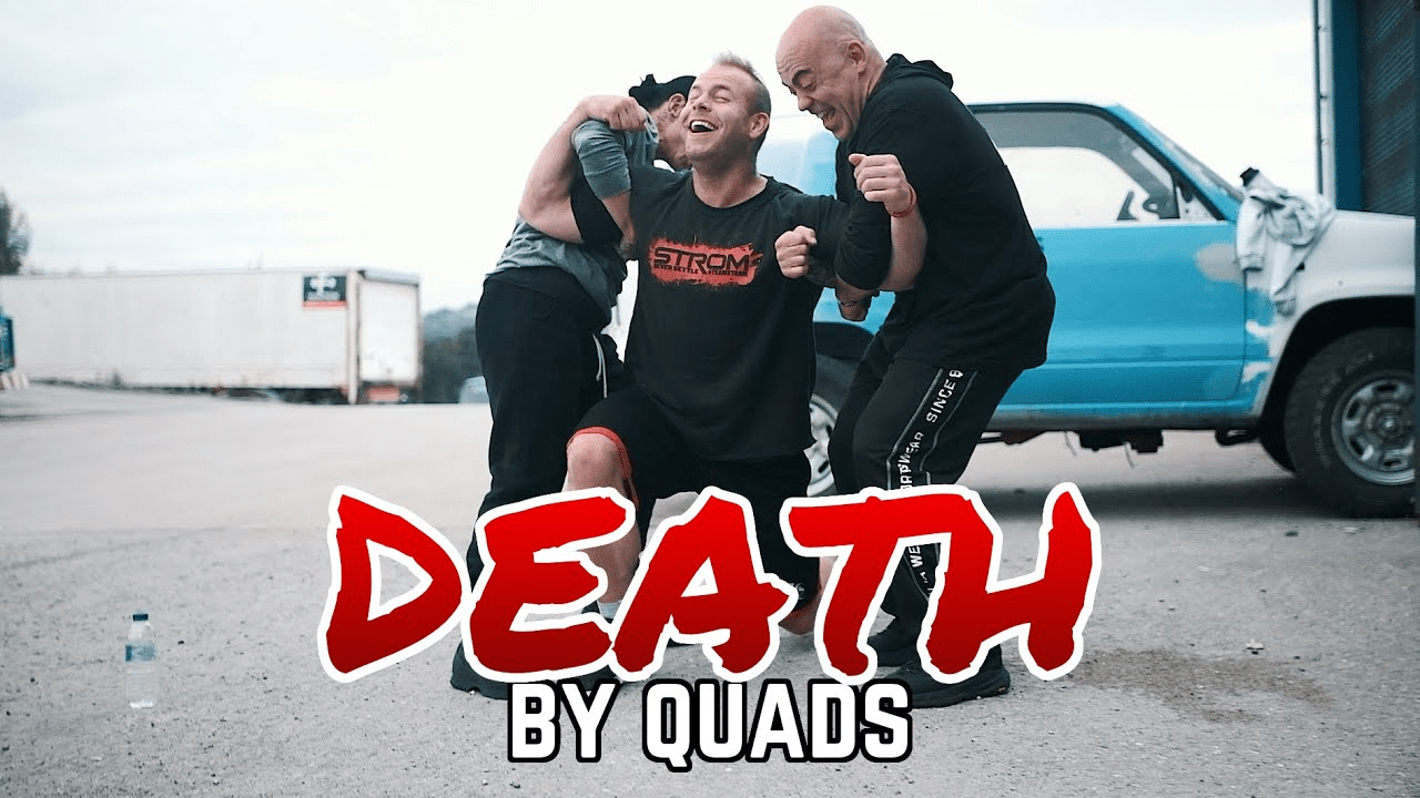 Rick gets wrecked 2 with Mike and Leica Gelsei - Strom Sports Australia