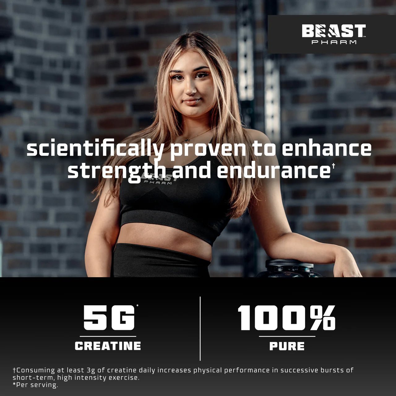 100% Pure Micronised Creatine Monohydrate - Strom Sports Australia -