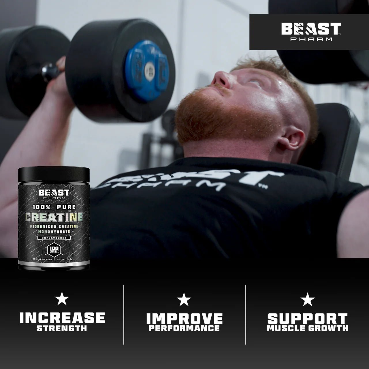 100% Pure Micronised Creatine Monohydrate - Strom Sports Australia -