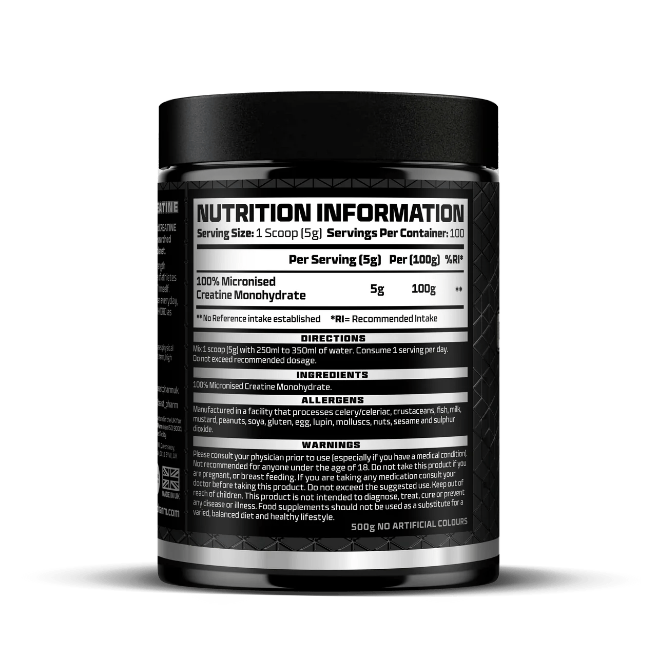 100% Pure Micronised Creatine Monohydrate - Strom Sports Australia -