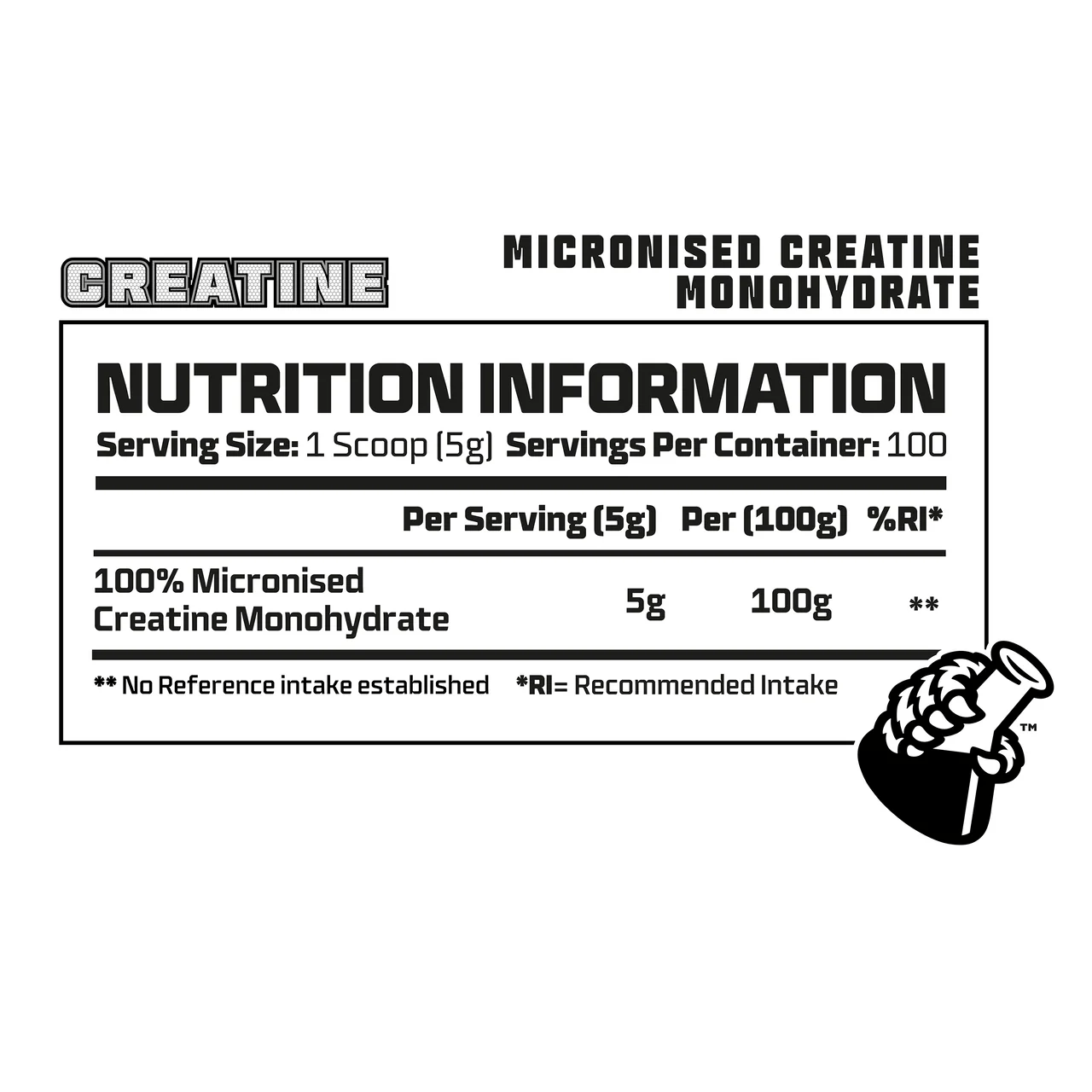 100% Pure Micronised Creatine Monohydrate - Strom Sports Australia -
