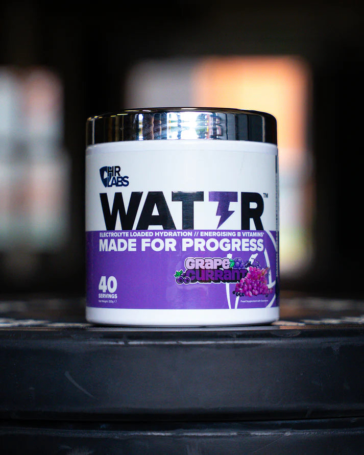 Grape Currant Flavour HR Labs WATTR Electrolyte Hydration Supplement 40 Serve Stocked by Strom Sports Nutrition Australia Au