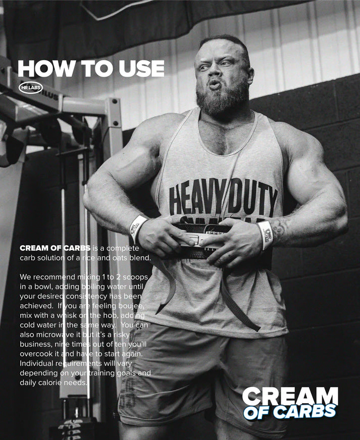 HR LABS // Cream of Carbs