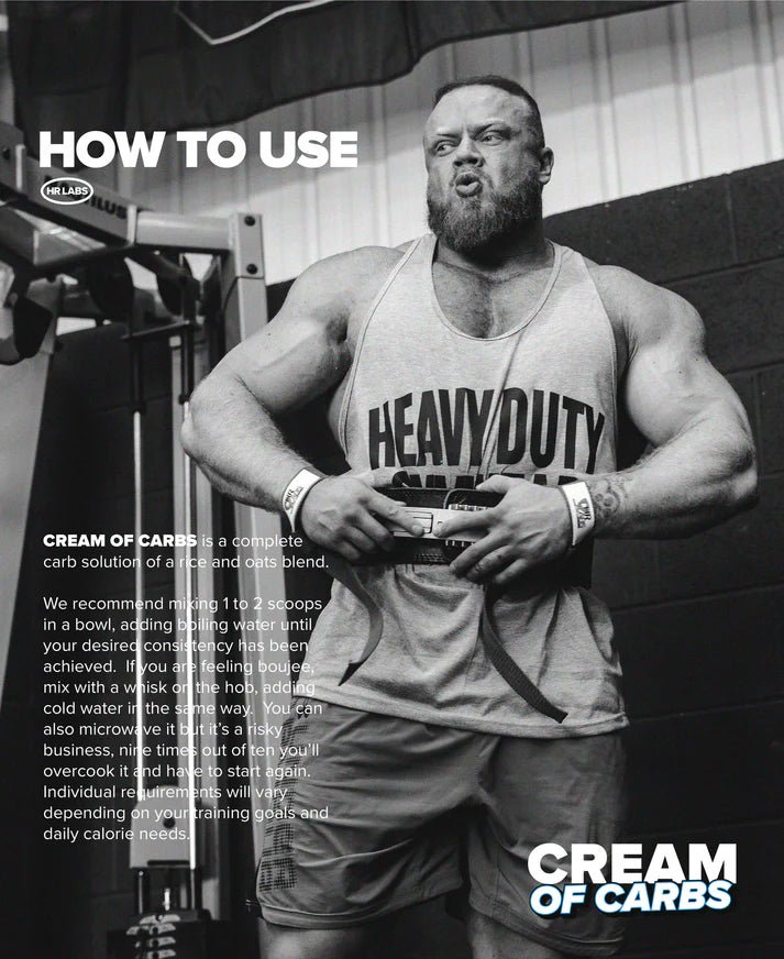 HR LABS // Cream of Carbs - Strom Sports Australia -