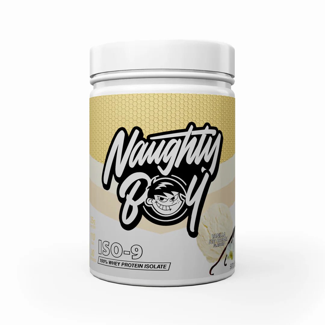 Naughty Boy // ISO - 9 Whey Protein Isolate 900g - Strom Sports Australia -