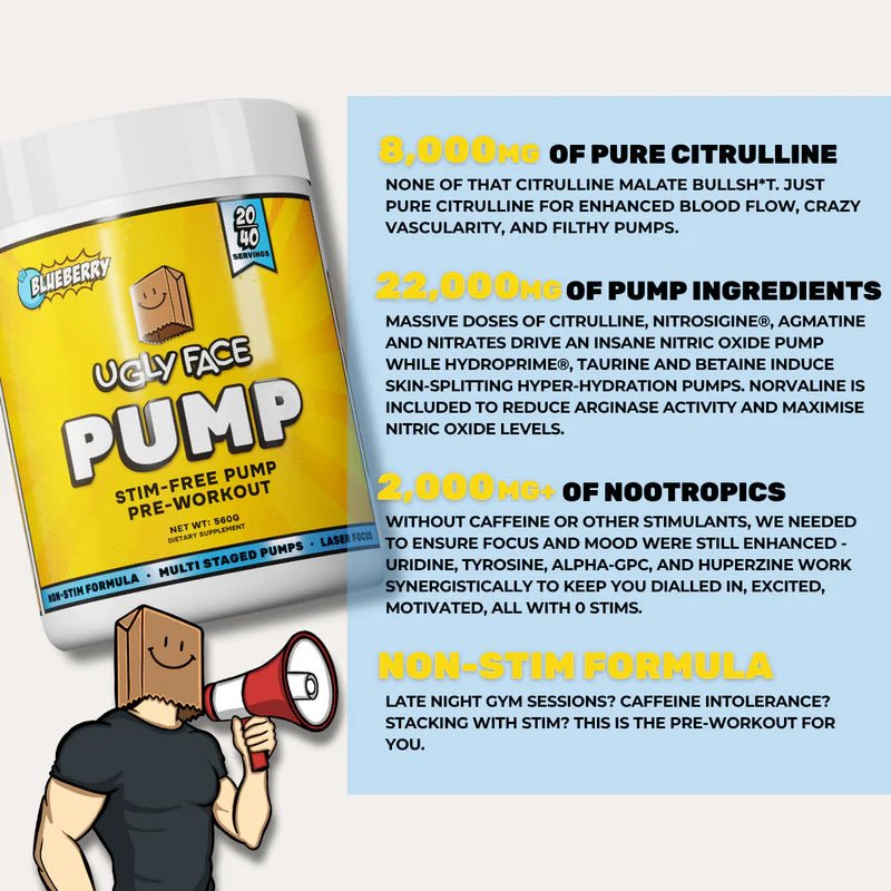 UGLYFACE® PUMP - Strom Sports Australia -