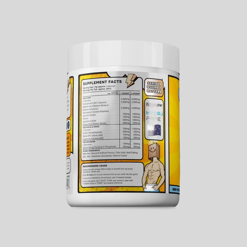 UGLYFACE® PUMP - Strom Sports Australia -