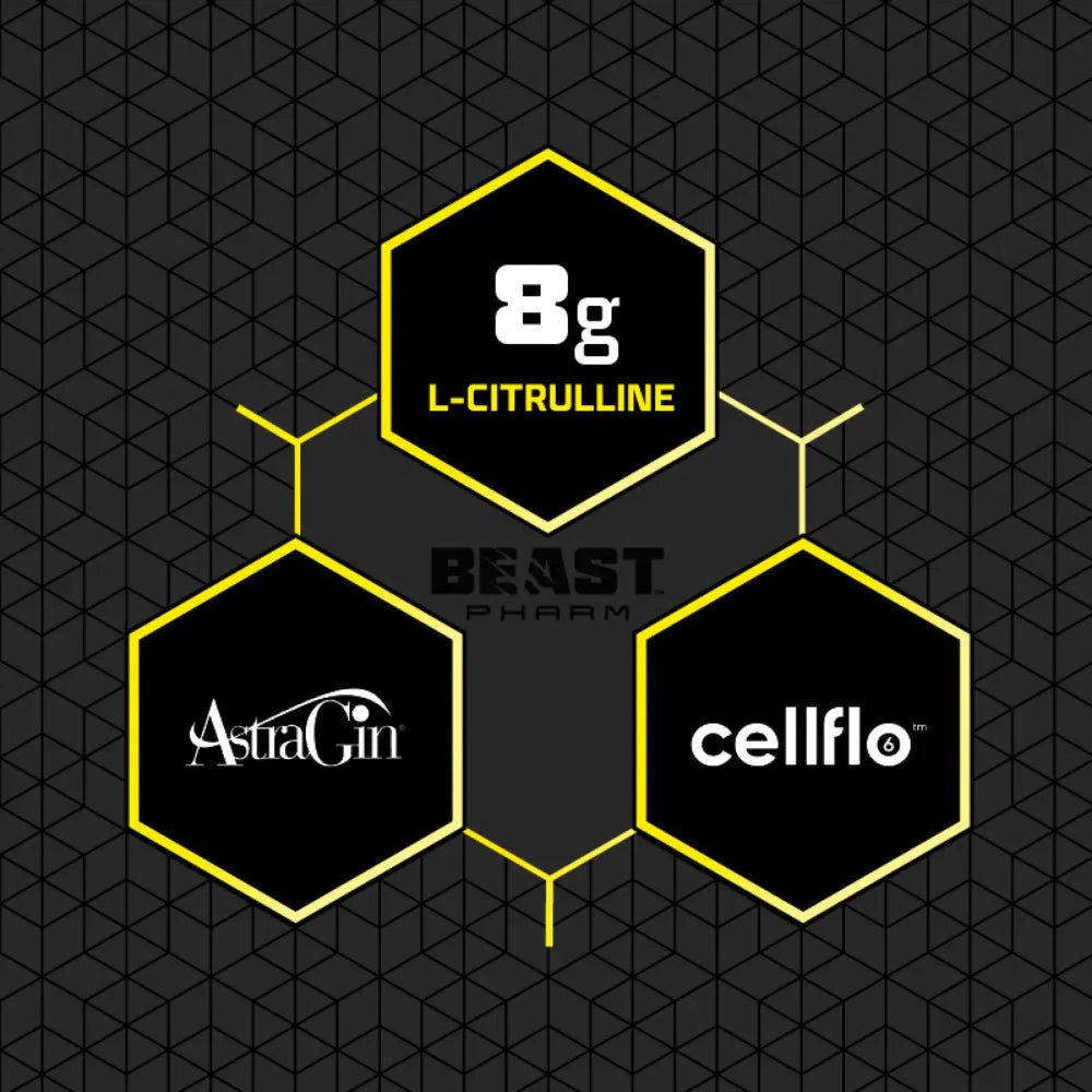 Beast Pharm PUMP // Pump Pre Workout - Strom Sports Australia -