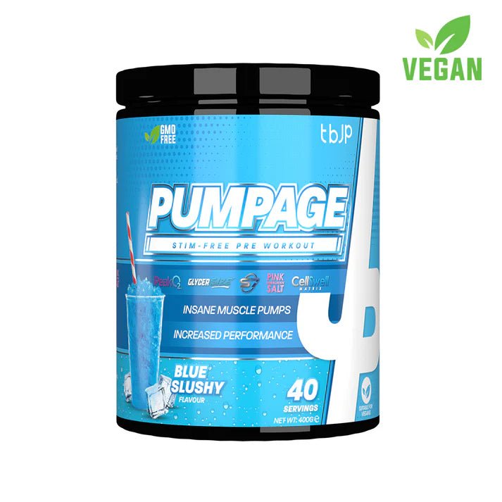 TBJP Pumpage | Stim-Free Pump Pre-Workout | Strom Australia