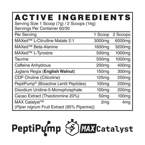 Naughty Boy // MenaceV2 Pre - Workout - Strom Sports Australia -