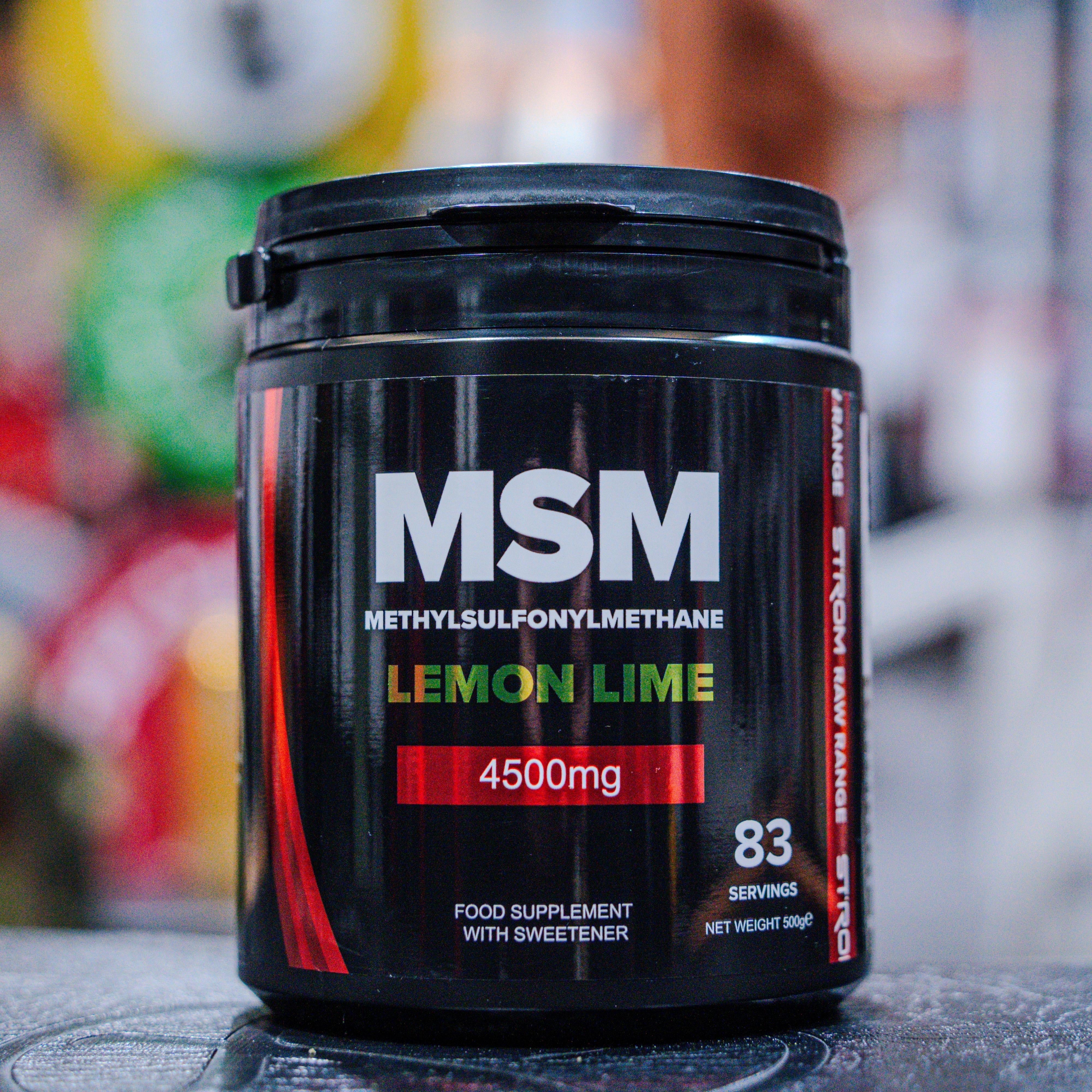 Supplementing with MSM (Methylsulfonylmethane)