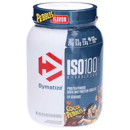 Dymatize ISO100 Cocoa Pebbles 20 serve tub