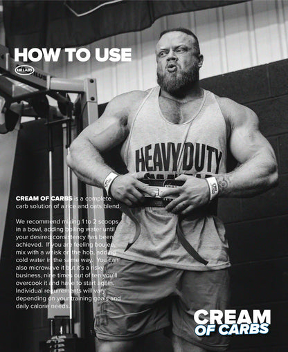HR LABS // Cream of Carbs