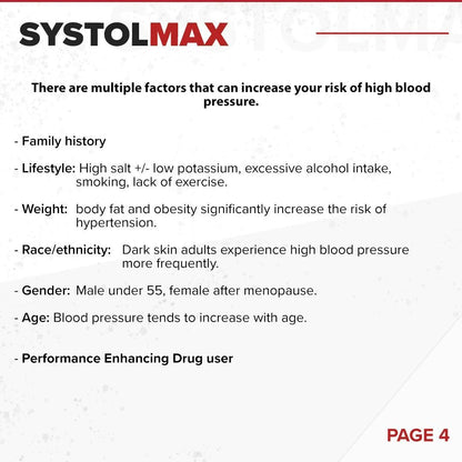SystolMAX // Blood Pressure Support