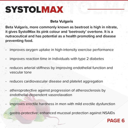 SystolMAX // Blood Pressure Support