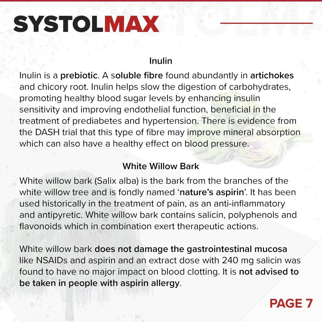 SystolMAX // Blood Pressure Support