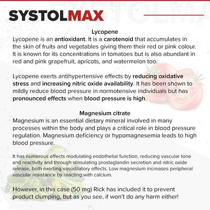 SystolMAX // Blood Pressure Support