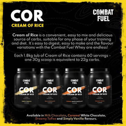 COMBAT FUEL // CREAM OF RICE