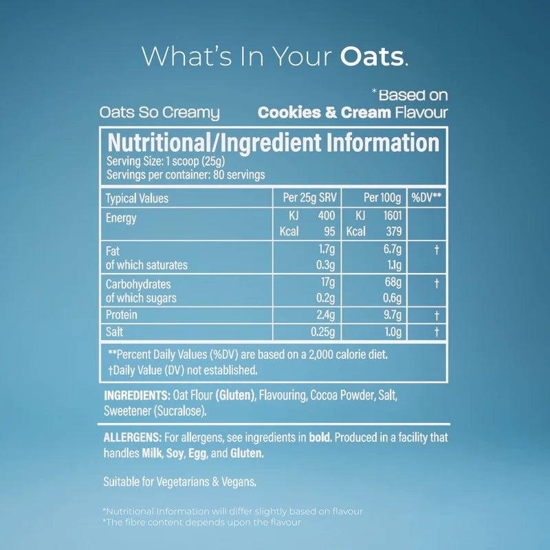 TBJP // Oats So Creamy 2kg - Strom Sports Australia -