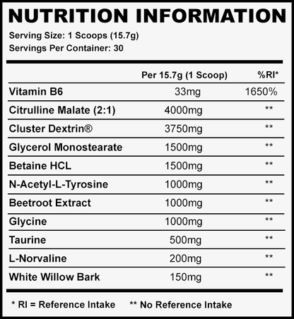 VascuMAX // Non-Stim Pump Pre
