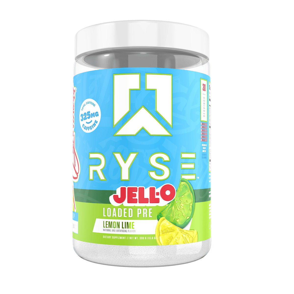 RYSE Loaded Pre Jell-O Lemon Lime