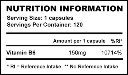 P - 5 - P // High Strength Vitamin B6 - Strom Sports Australia - 
