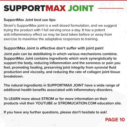 SupportMAX Joint // Anti-inflammatory, Tendons & Cartilage