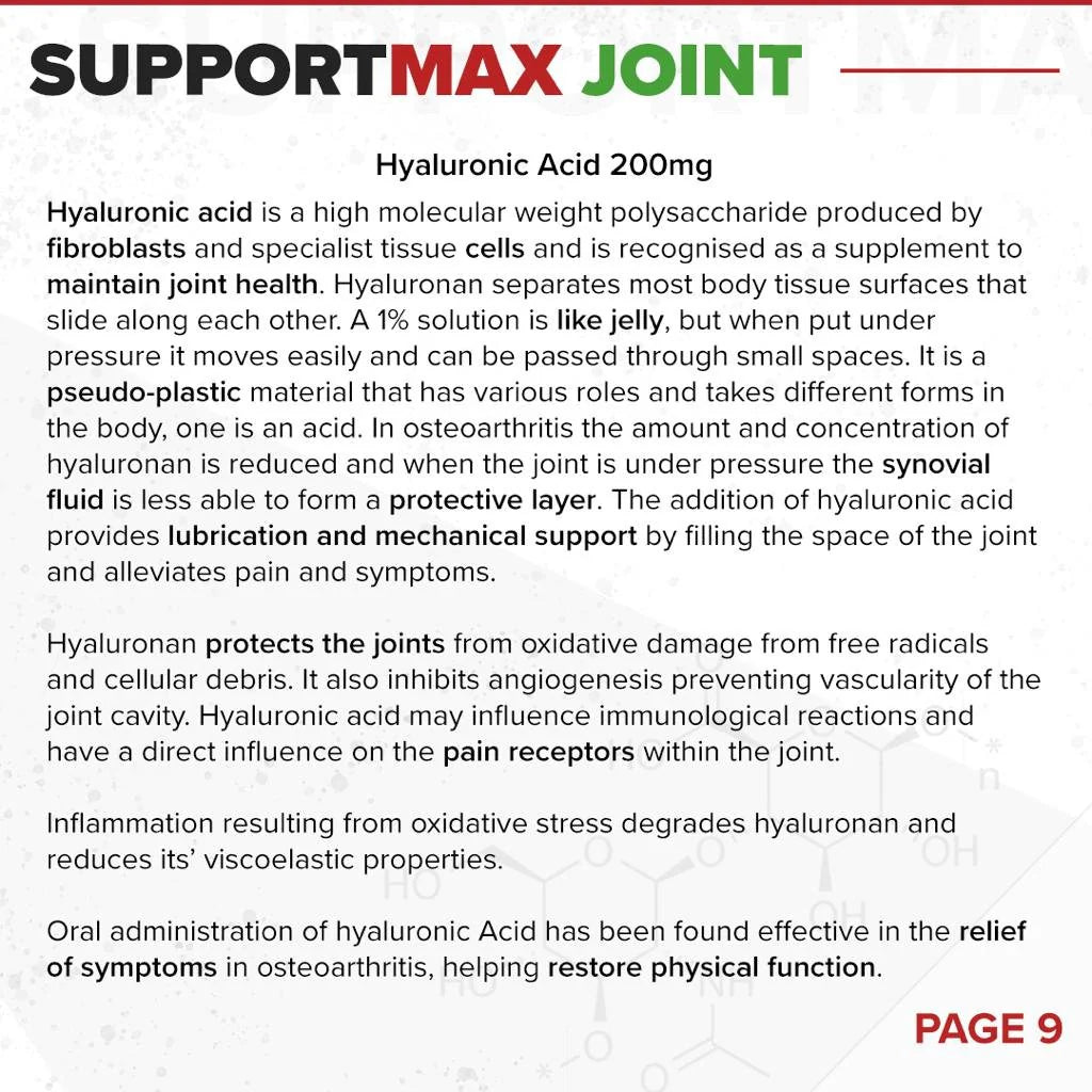 SupportMAX Joint // Anti-inflammatory, Tendons & Cartilage