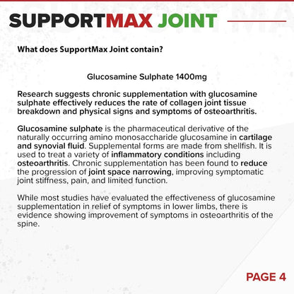 SupportMAX Joint // Anti-inflammatory, Tendons & Cartilage